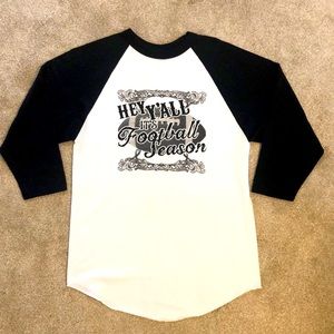 3/4 length sleeve 🏈 top